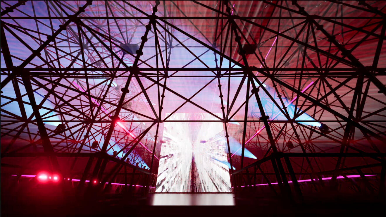 Unreal DMX Visualiser for Seoul Light Festival